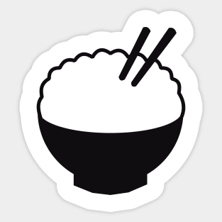 Rice Bowl, Large Sticker